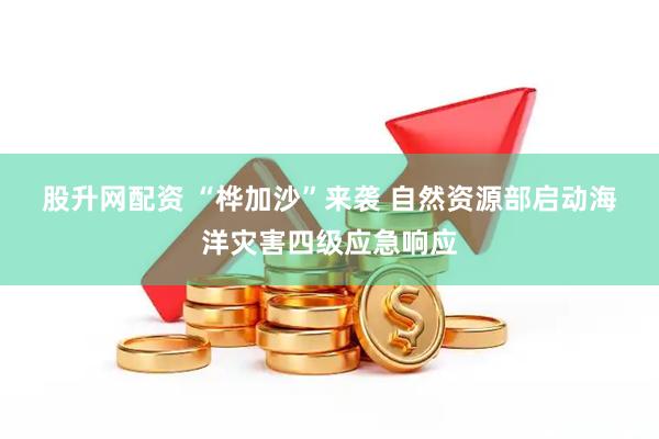 股升网配资 “桦加沙”来袭&#32;自然资源部启动海洋灾害四级应急响应
